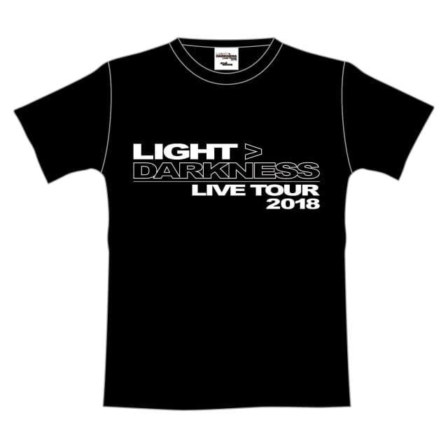 今市隆二 ライブグッズ 2018 LIGHT DARKNESS Tシャツ 黒
