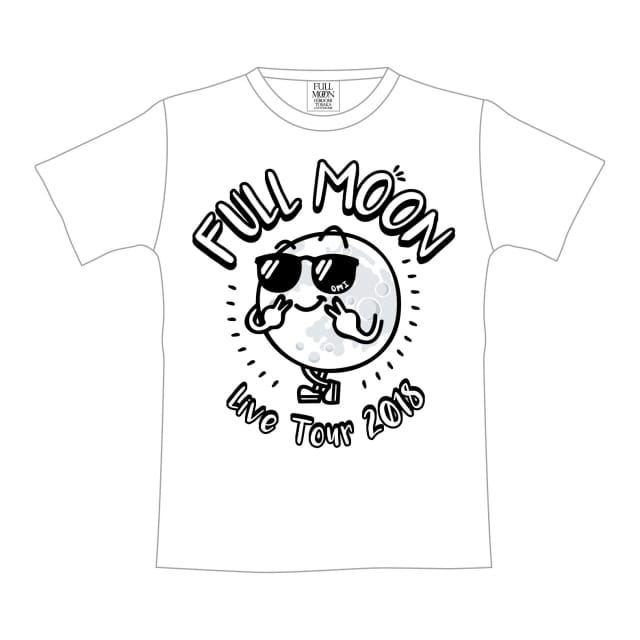 登坂広臣　ライブグッズ 2018 FULL MOON Tシャツ